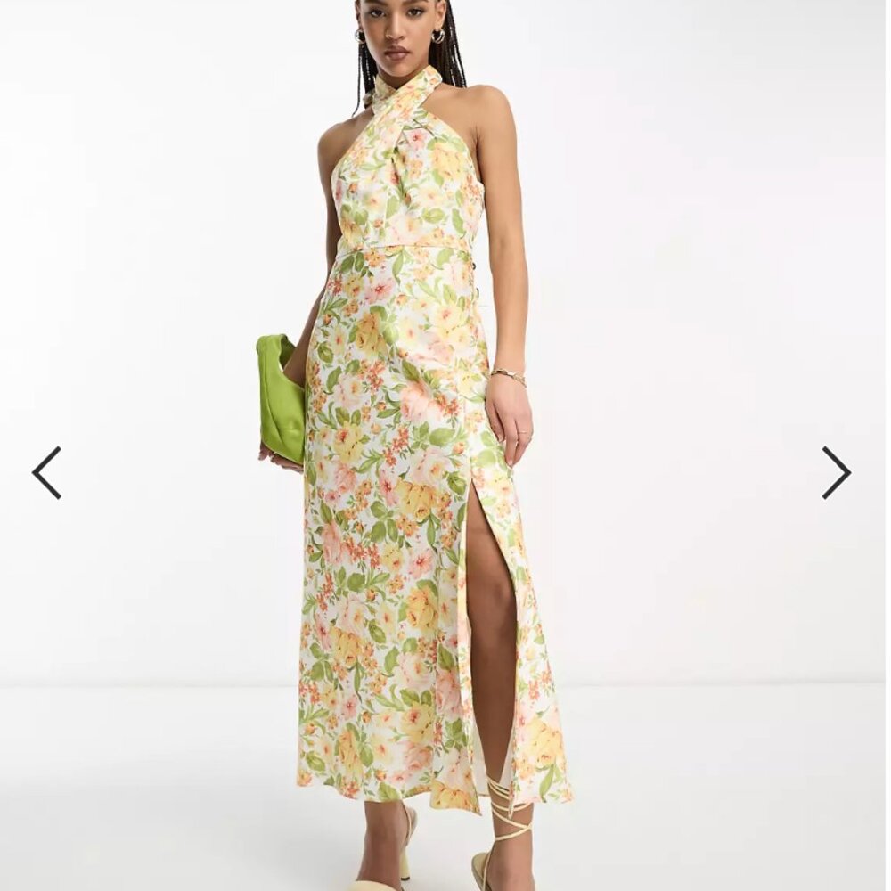 Ever New halter neck maxi dress